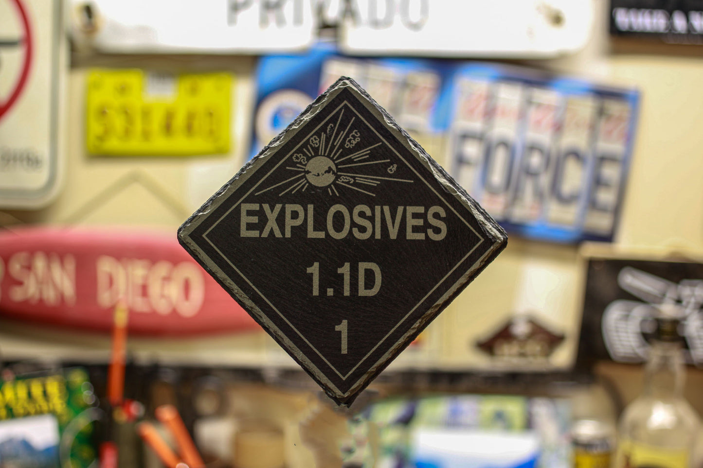 1.1D Slate Coasters