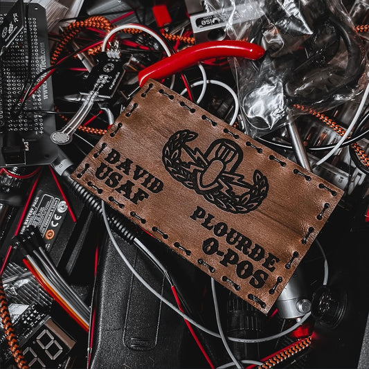 Custom Leather Flight Patch