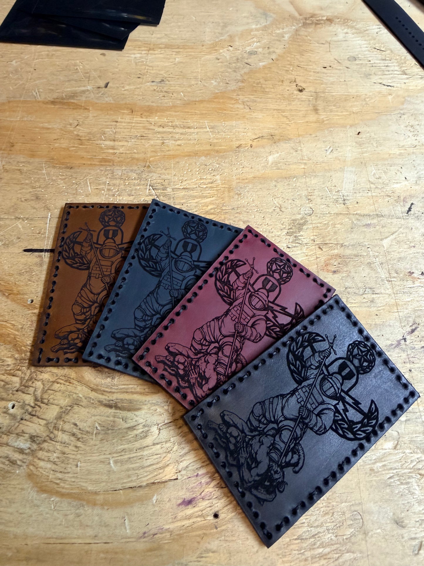 Saint MED-ENG Leather Patch