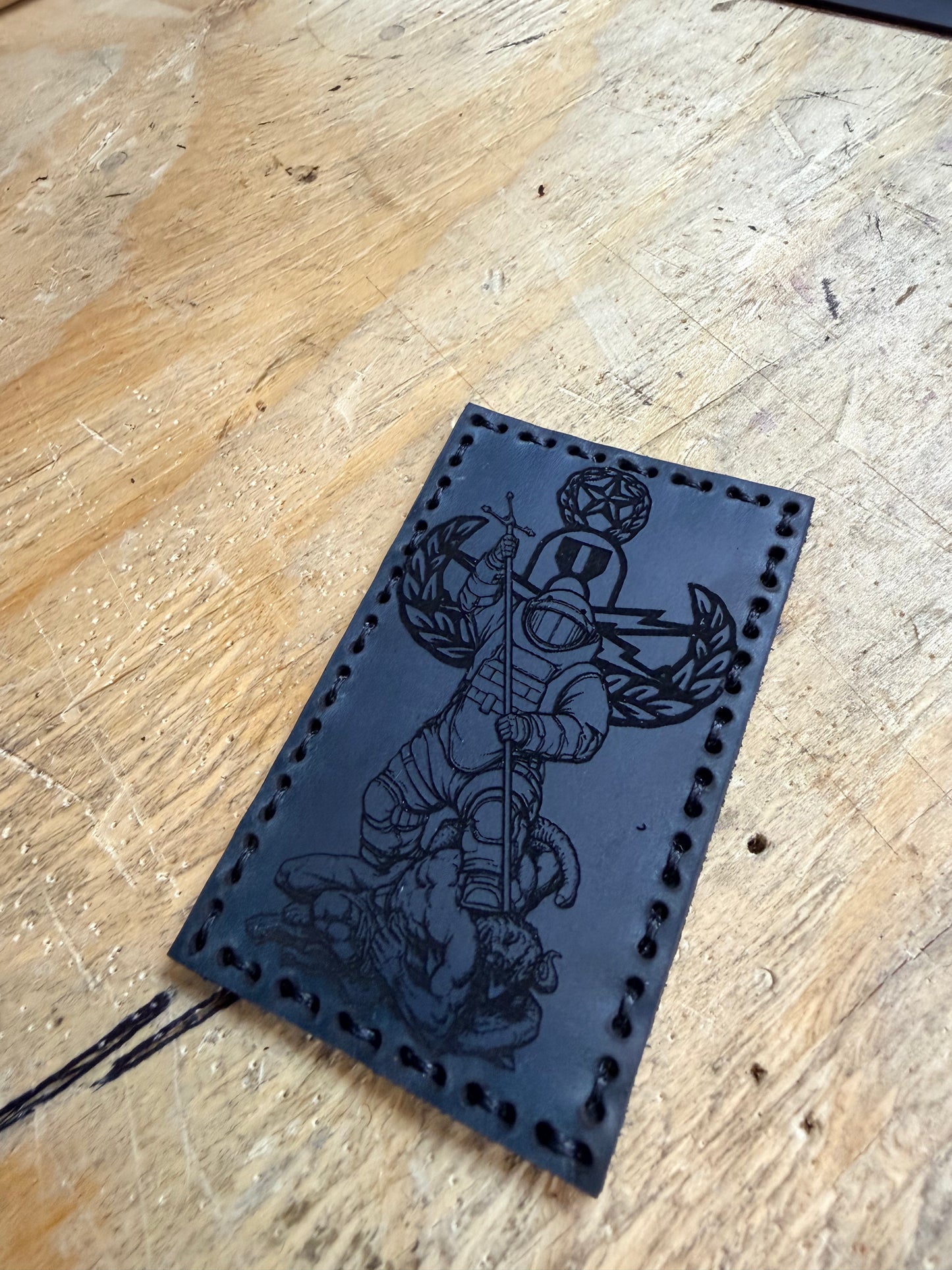 Saint MED-ENG Leather Patch