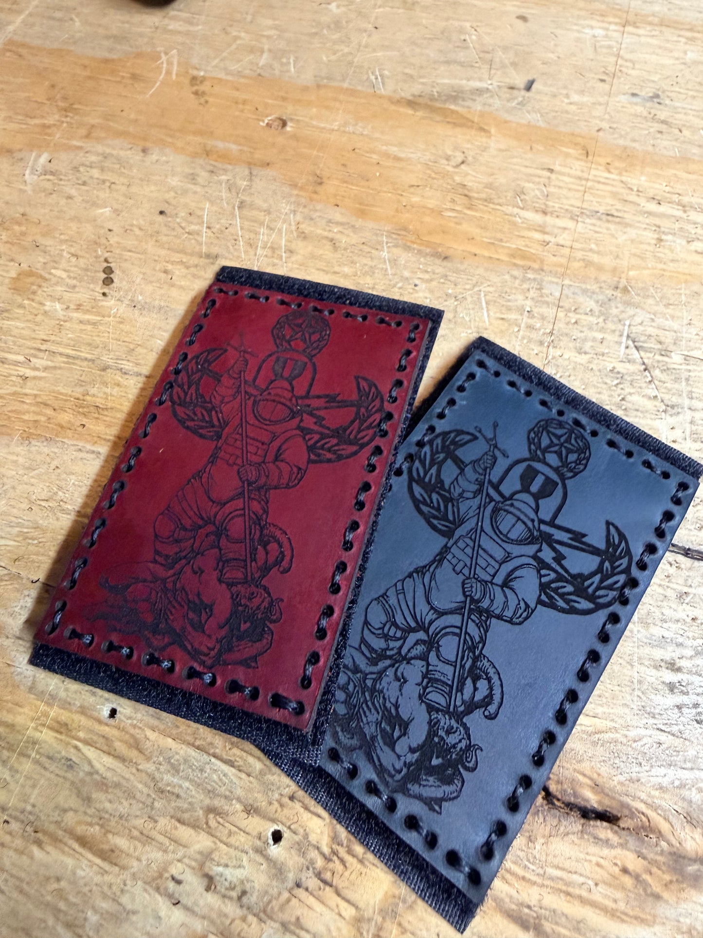 Saint MED-ENG Leather Patch